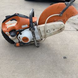 STIHL TS 420 concrete saw