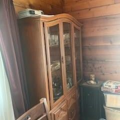 Antique China Hutch And China Cabinet