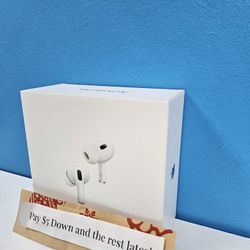 New-apple Airpods Pro 2 - Wireless Earbuds - Payments Available - Pay $5 Down To take It home