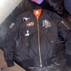 DIVD supply bomber jacket custom Size medium 