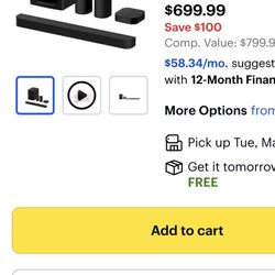 Sony Home Theatre Sound System 