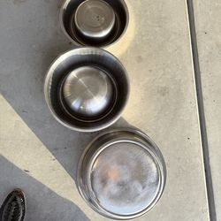 Small , medium and large bet bowls