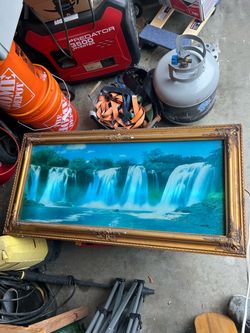 Sensory picture waterfall