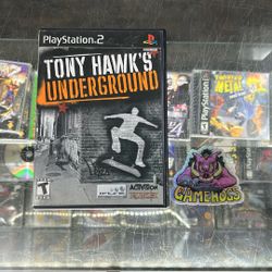 Tony Hawk’s Underground Ps2 $30