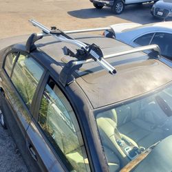 2004 - 2010 BMW E60 528i 535i Genuine Roof Rack w/Bike Holder