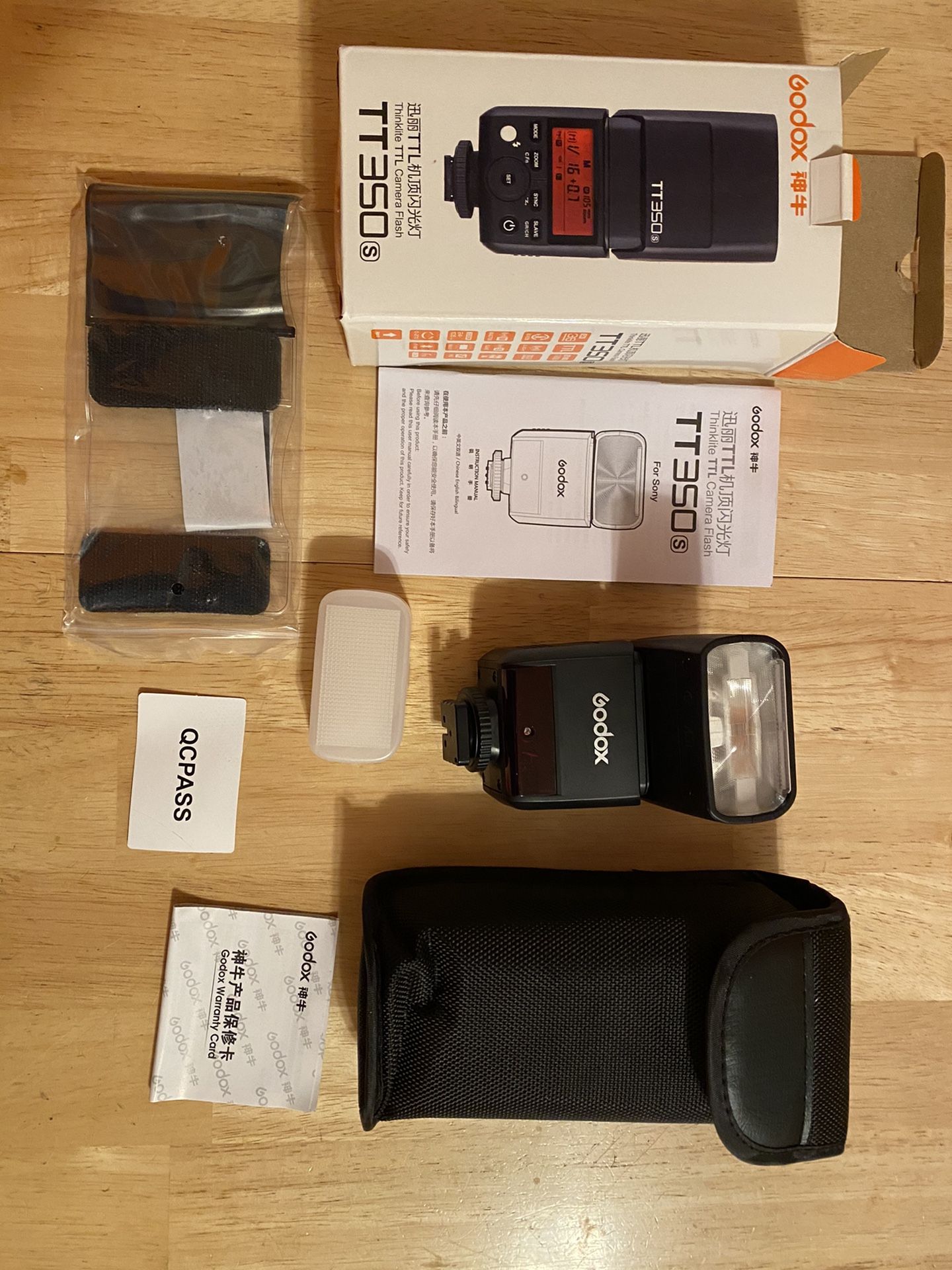 Godox TT350s flash for Sony camera