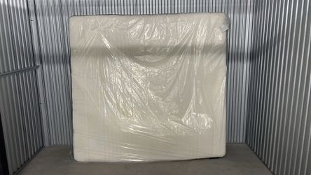 Hybrid mattress,  firm/white