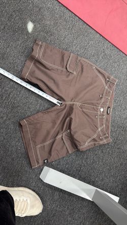 True religion 34” shorts brown