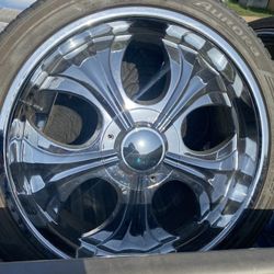 24” Rims And Tires