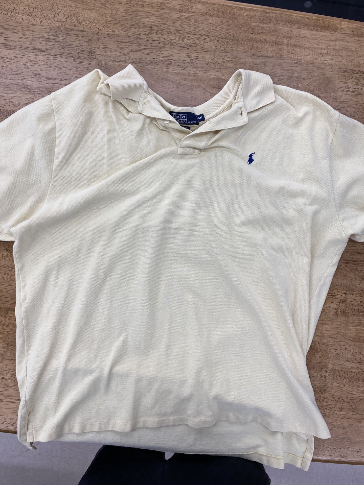 Yellow XXL polo Ralph Lauren shirt