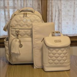 Itzy Ritzy Milk and Honey Diaper and Bottle Bag