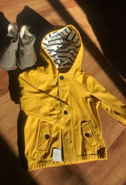 Jersey Raincoat & baby boots