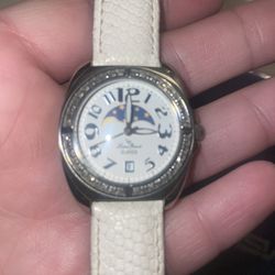 Genuine Lucian Picard Woman’s Moon Phase Swiss Watch