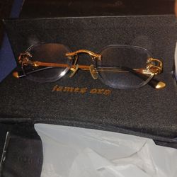 Gold N Black James Oro Perfect Glasses