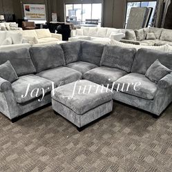 New Gray Sectional