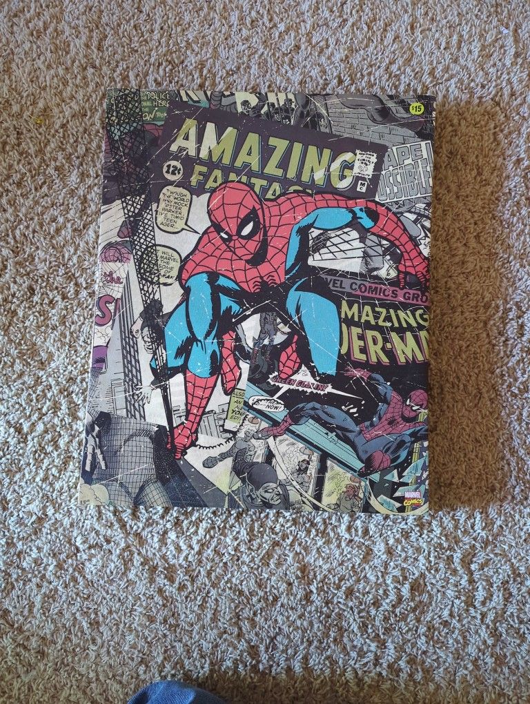 Spider Man & Captain America Artissimo Prints