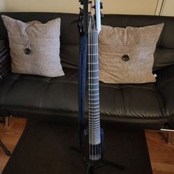 NS Design NXTa Active Series 5-String Fretted Electric Cello in Black 4/4