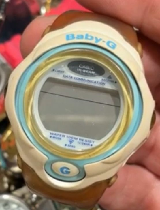 Casio Baby G Shock Atomic Radio Controlled Data Watch 