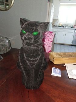 Brand New Black Cat Halloween decor
