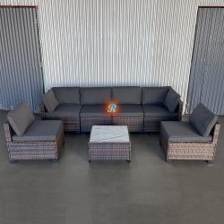 7pc Outdoor Patio Furniture Set