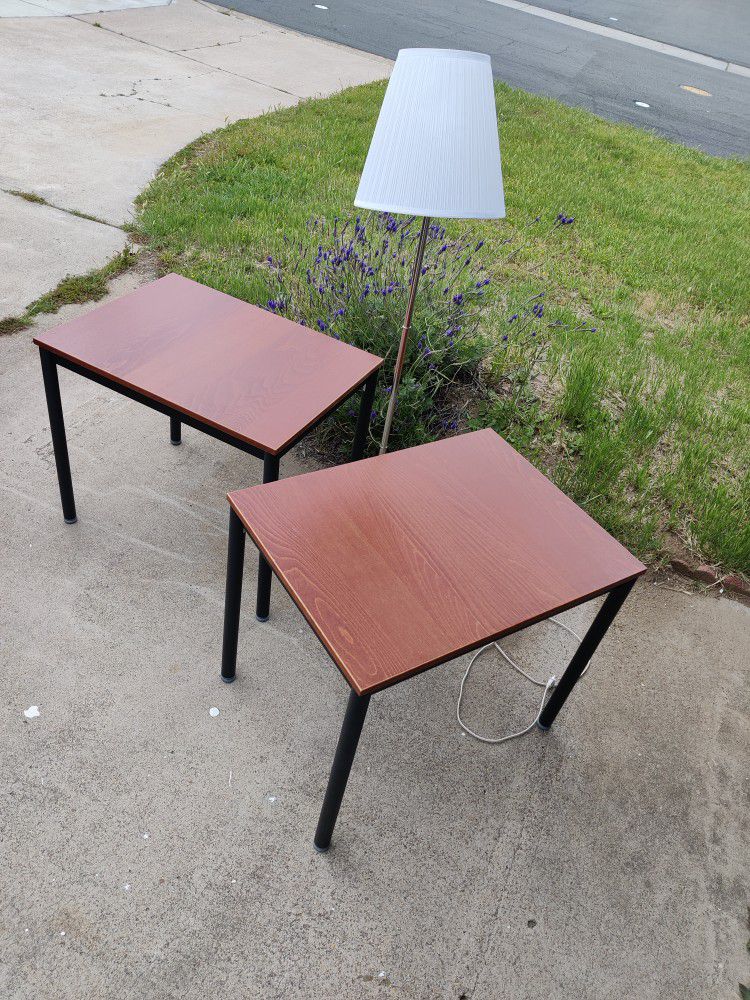 Ikea Table And Lamp Bundle Set