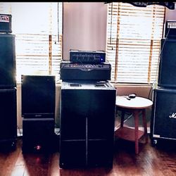 Marshall Speaker Full Set Up For Band 