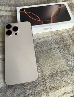 iPhone 16 Pro Max l 258GB l Desert Titanium