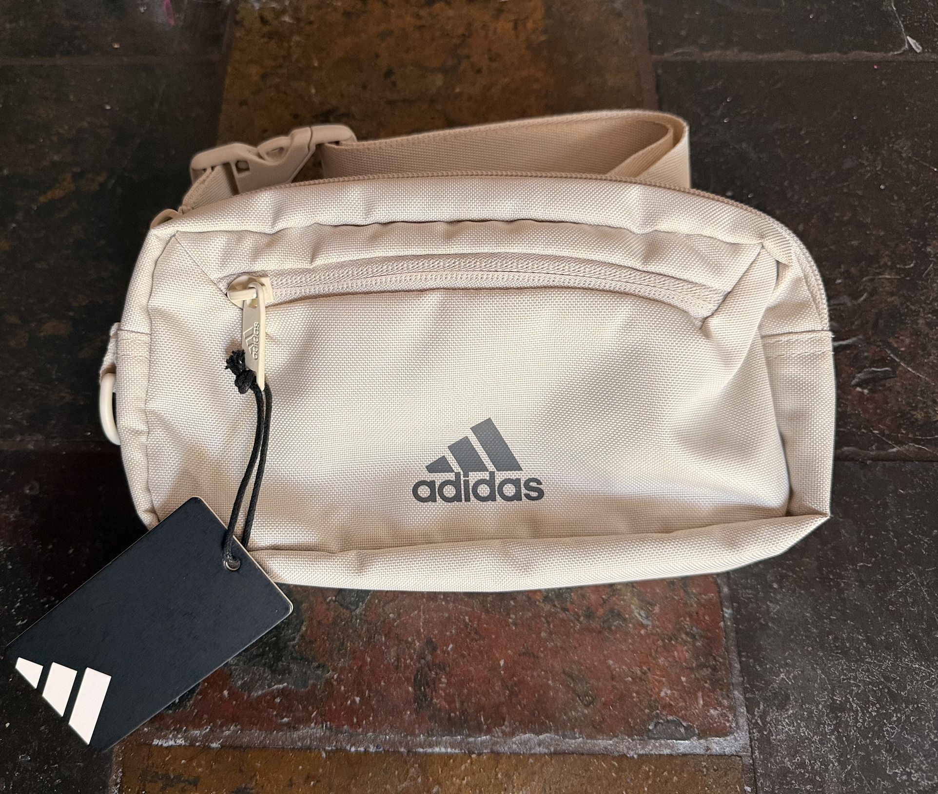Adidas Hip Waist Pack Alumina Beige NEW