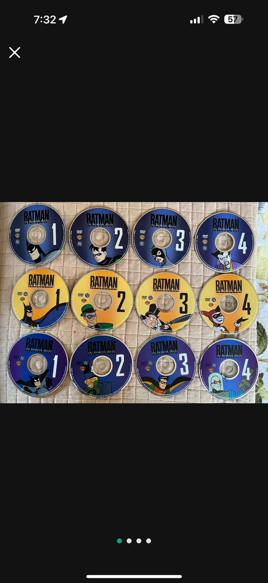DVD movie lot. Batman Animated Series. Justice League, Superman, Superfriends. $20 for all. No cases