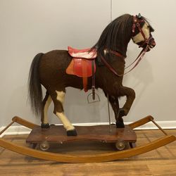 Antique Rocking Horse 