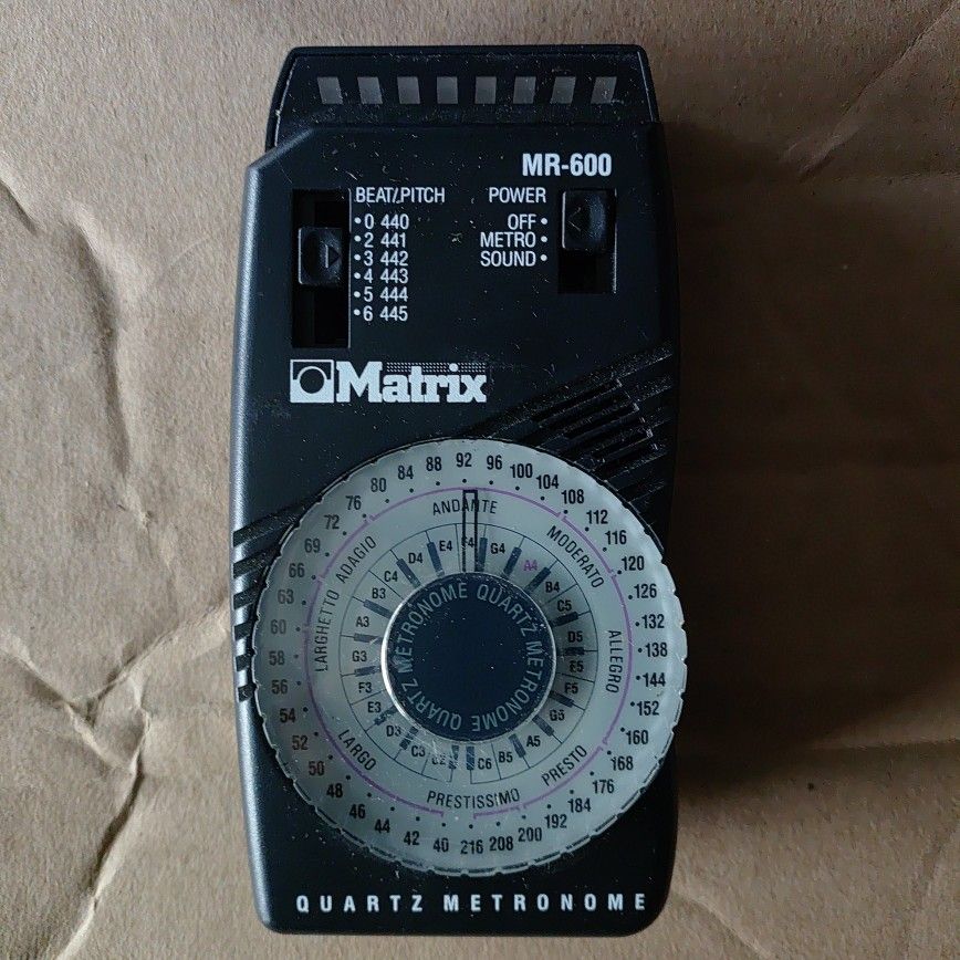 Matrix Mr-600 Tuner Metronome