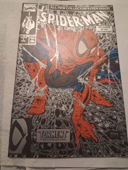 1990 Spiderman Torment,  Marvel Comics # 1 of Five