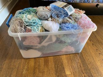 Skeins of yarn