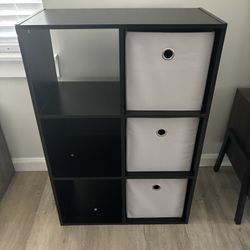 Storage Shelf Organizer (Black)