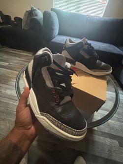Jordan 3 Black Cements