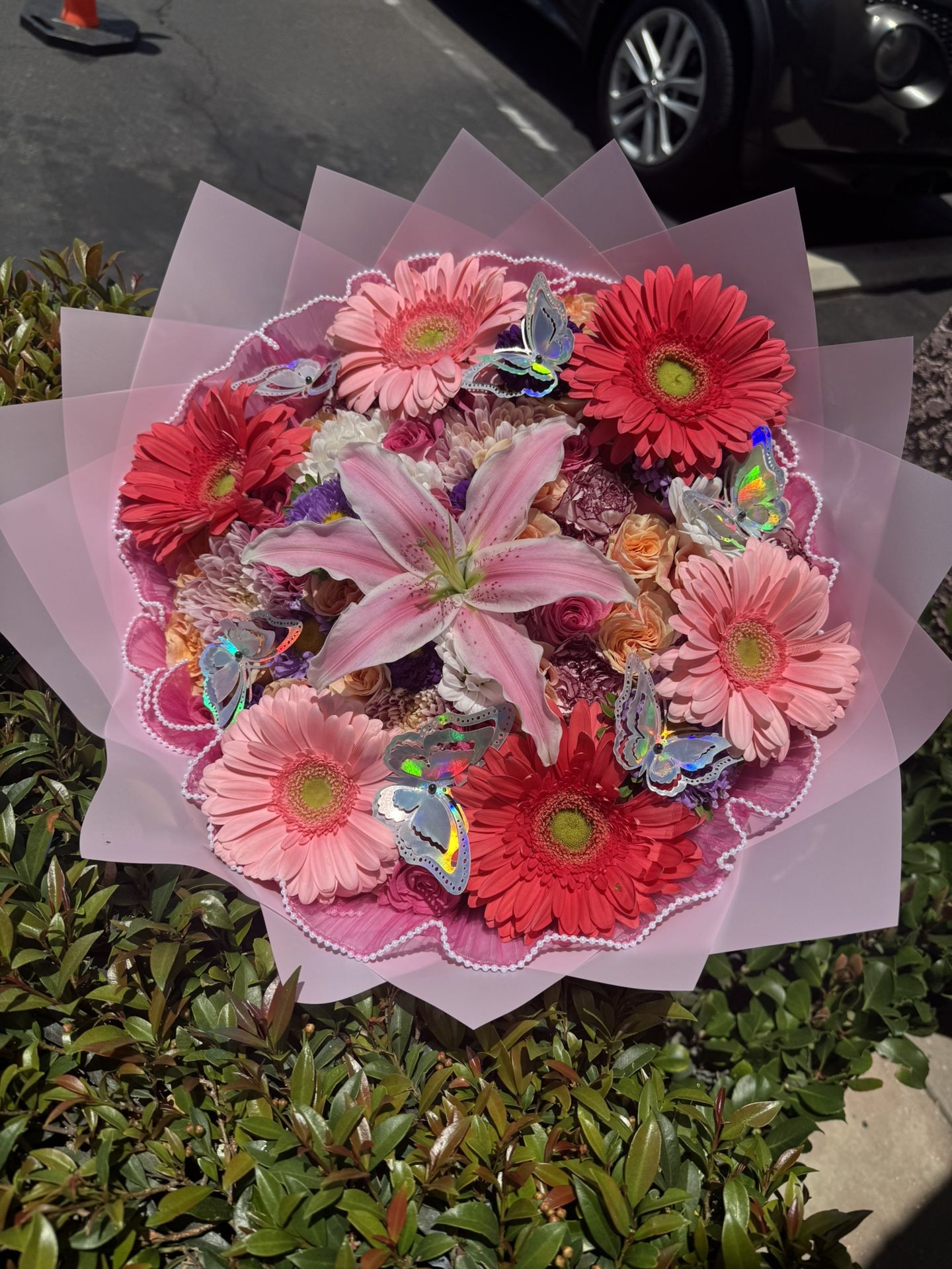 Flower Arrangement Ramo Buchon Arreglo De Flores