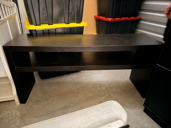 Behind the couch / living room table