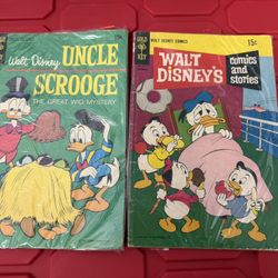 Walt Disney Uncle Scrooge  (1969) The Great Wig Mystery!  and  walt disney s 