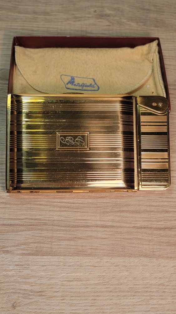 Vintage Brass Lighter Cover