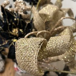 Black And Leopard Floral