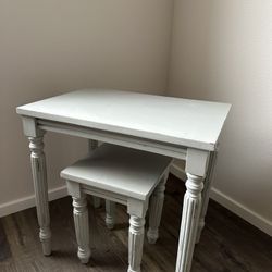Children’s Craft Desk and Stool