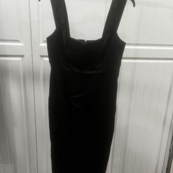 Black Form Fitting Calvin Klein Dress