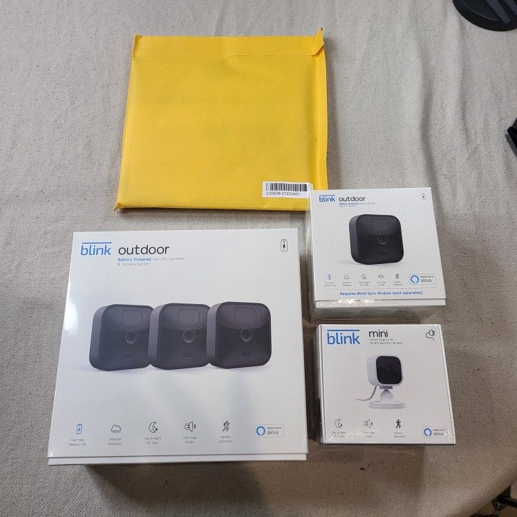 BLINK Security Camera 5pk Bundle - 3rd generation