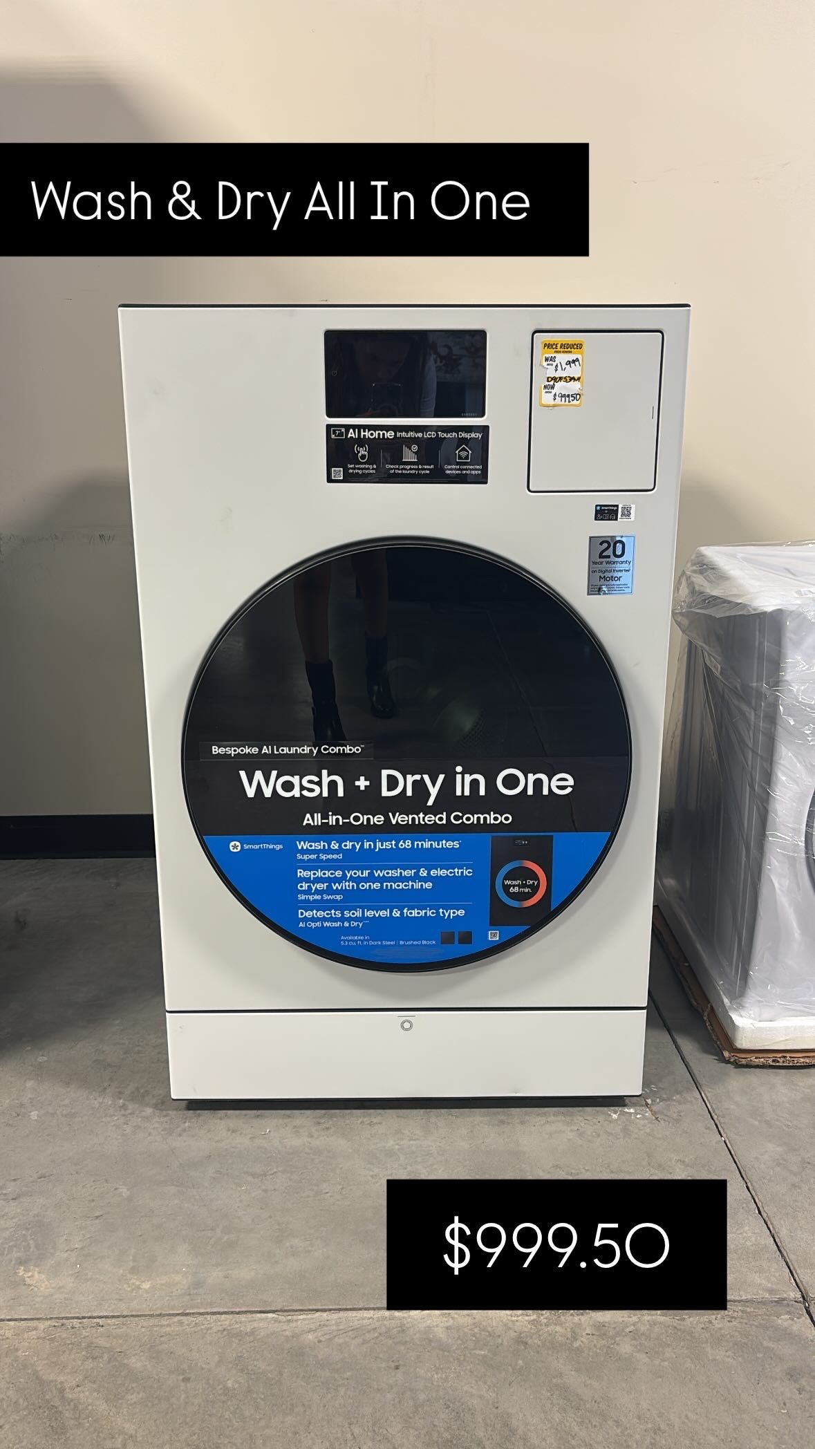Bespoke All In One Washer And Dryer