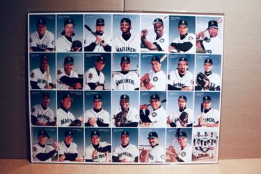 1996 Baseball Cards Full Team Set Uncut Sheets Mariners, Padres, Angels, A’s, Giants