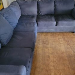 Black Cloth Couch