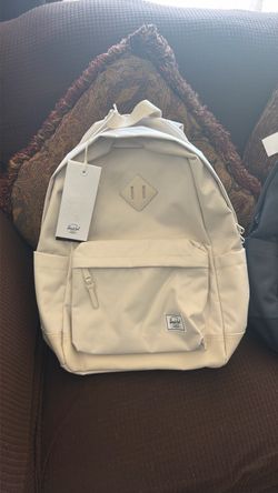 Herschel Backpack – White/Cream, New with Tags