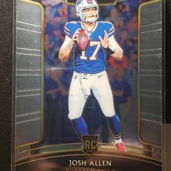 Josh Allen Rookie 2018 Select Silver #24 Concourse MINT Buffalo Bills 