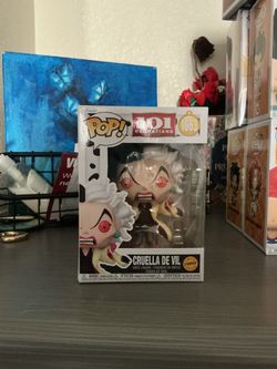 Cruella de ville crazy eyes chase Funko pop