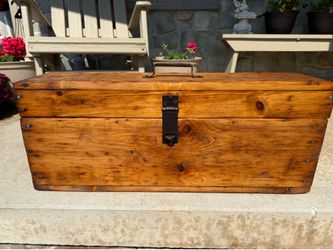 Antique Wood Toobox